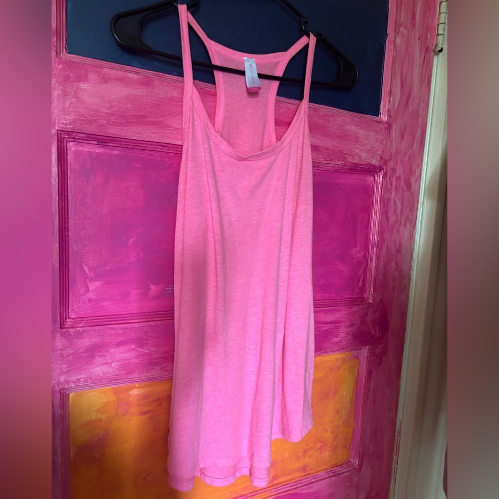 No Boundaries Hot Pink Sleeveless Top